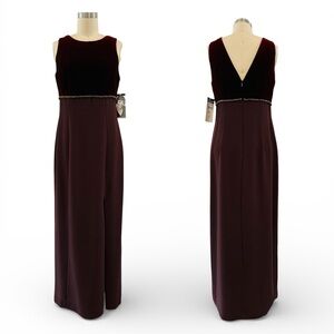 Vintage 90’s Donna Ricco Velvet Gown